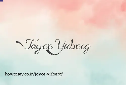 Joyce Yirberg