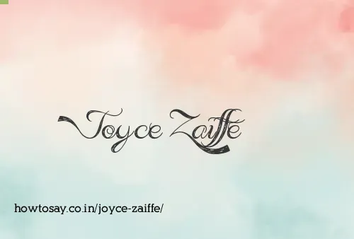 Joyce Zaiffe