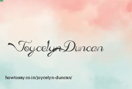 Joycelyn Duncan
