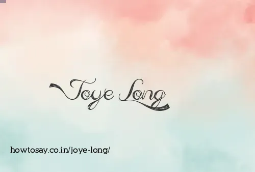 Joye Long