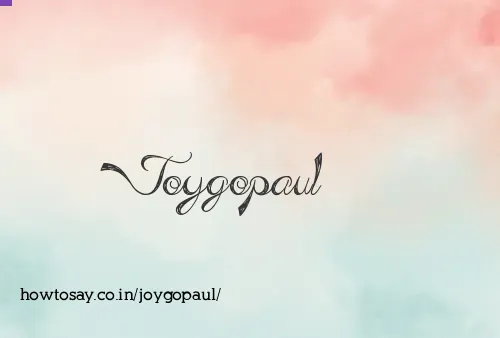 Joygopaul