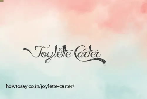 Joylette Carter