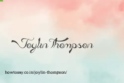 Joylin Thompson