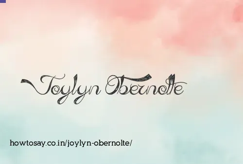 Joylyn Obernolte