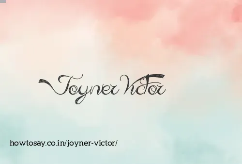 Joyner Victor
