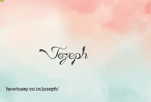 Jozeph
