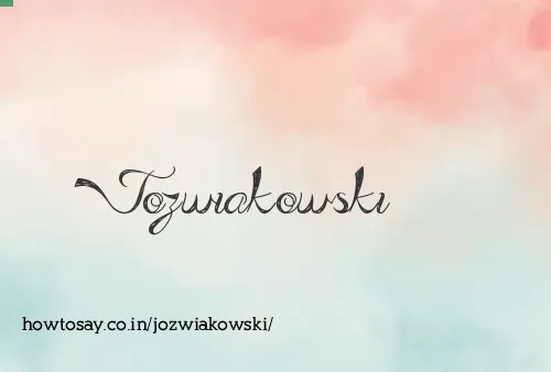 Jozwiakowski