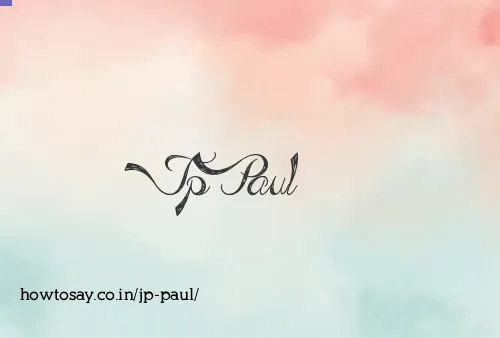 Jp Paul