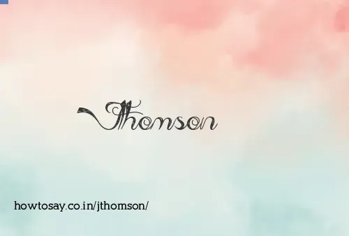 Jthomson