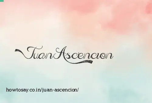 Juan Ascencion