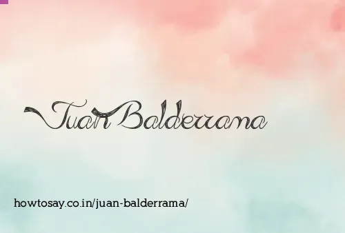 Juan Balderrama