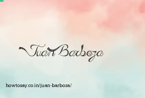 Juan Barboza
