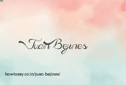 Juan Bejines