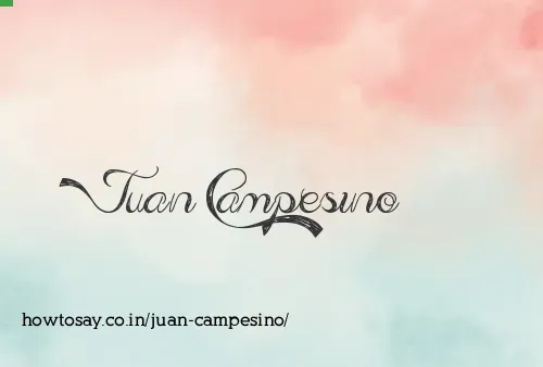 Juan Campesino