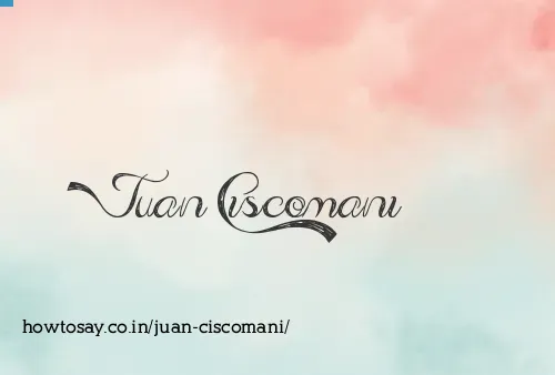 Juan Ciscomani