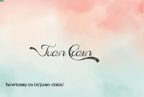Juan Crain
