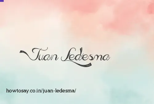 Juan Ledesma