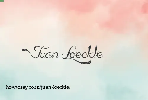 Juan Loeckle