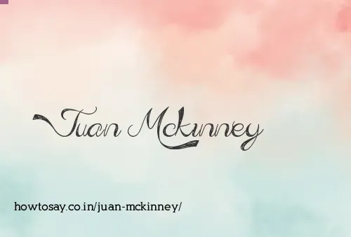 Juan Mckinney