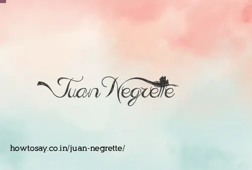Juan Negrette