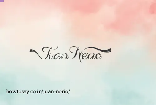 Juan Nerio