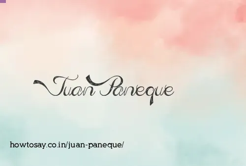 Juan Paneque