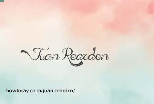 Juan Reardon