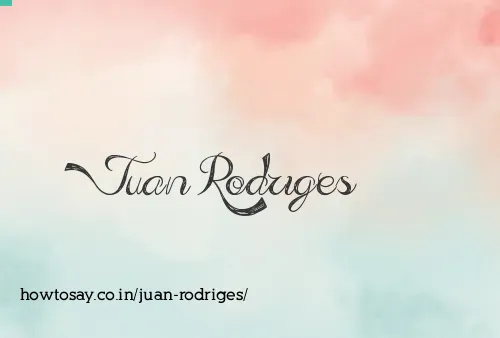 Juan Rodriges