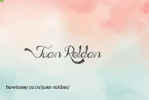 Juan Roldan