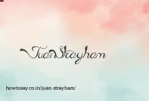Juan Strayham
