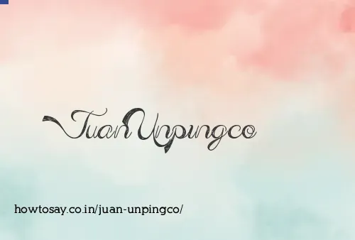 Juan Unpingco
