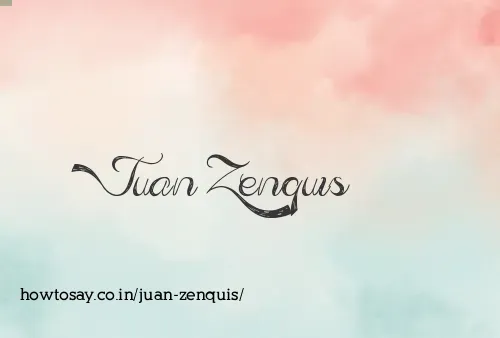 Juan Zenquis