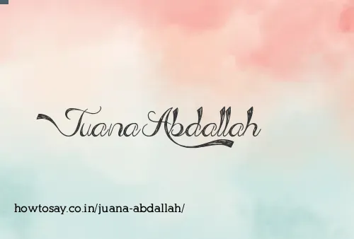 Juana Abdallah