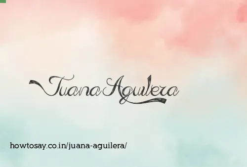 Juana Aguilera