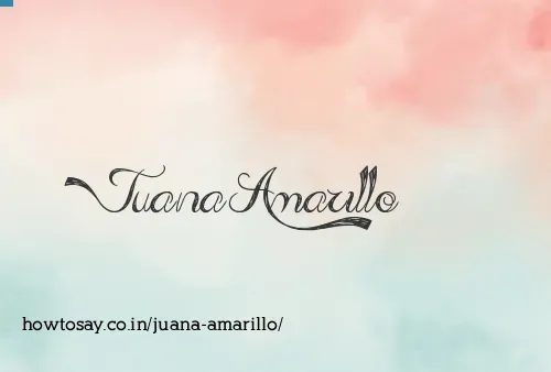Juana Amarillo