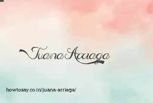 Juana Arriaga
