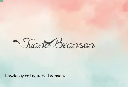 Juana Branson