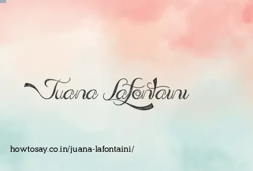 Juana Lafontaini