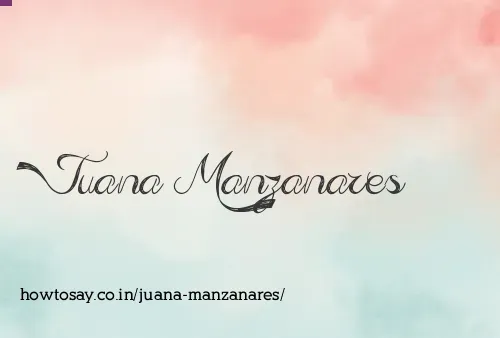 Juana Manzanares