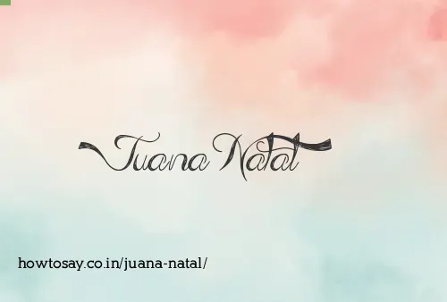 Juana Natal