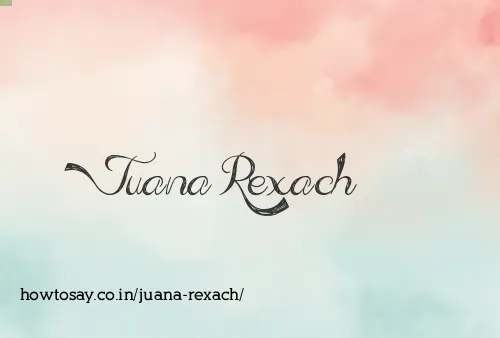 Juana Rexach