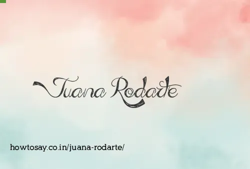 Juana Rodarte