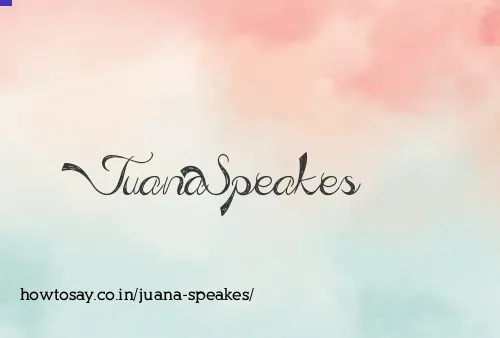 Juana Speakes