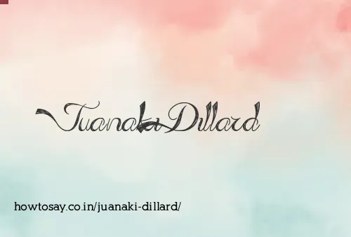 Juanaki Dillard