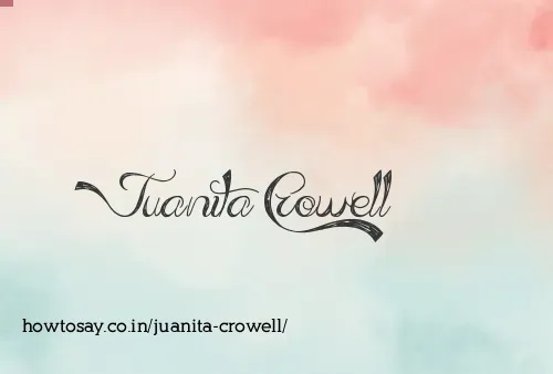 Juanita Crowell