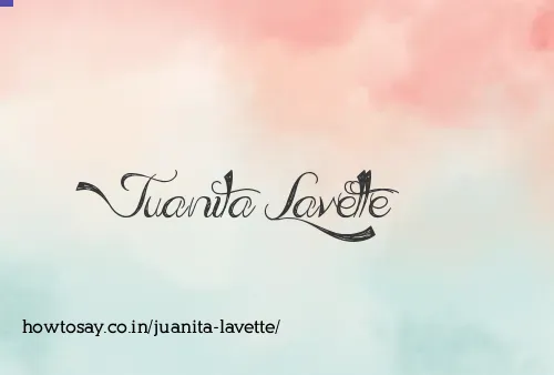 Juanita Lavette