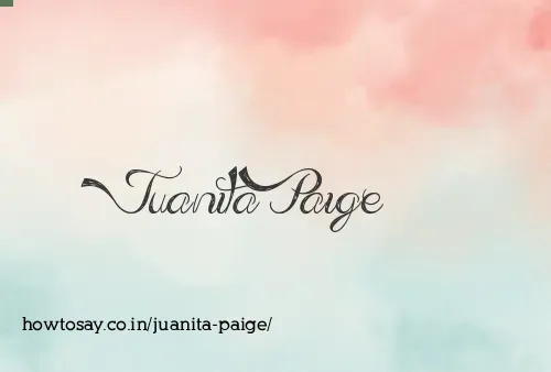 Juanita Paige
