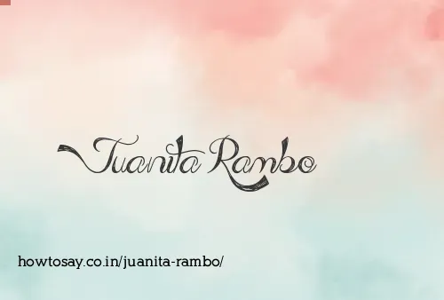 Juanita Rambo