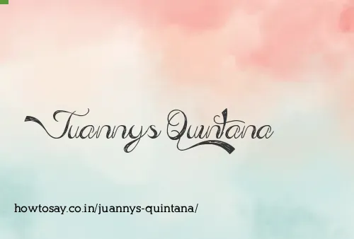 Juannys Quintana