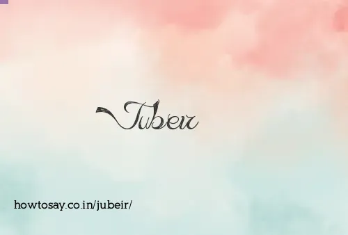 Jubeir